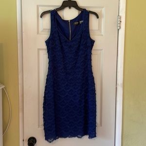 Guess royal blue cocktail dress